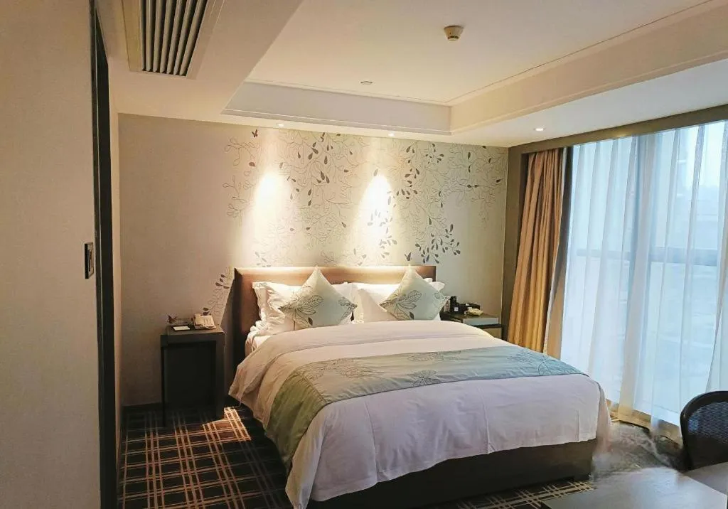 Bed in Yongzhou Chuang Fa Cheng XiaoXiangYi Hotel