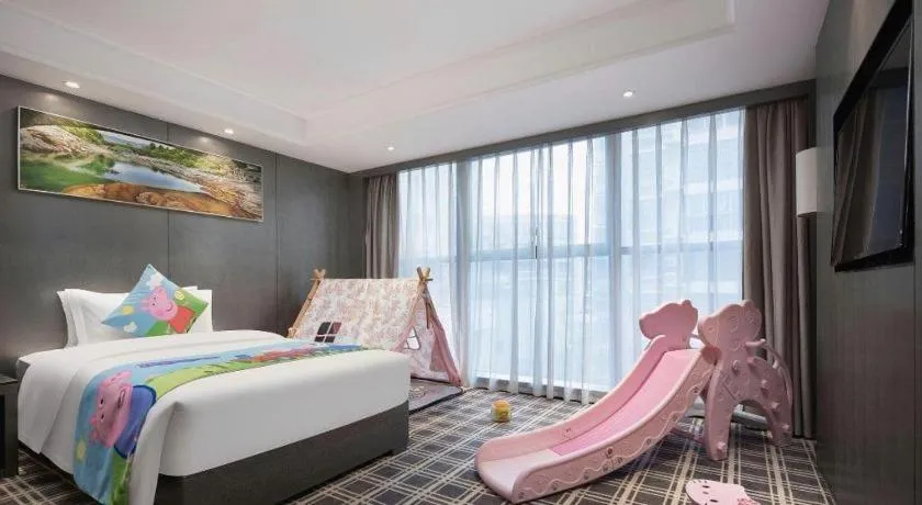 Bed in Yongzhou Chuang Fa Cheng XiaoXiangYi Hotel