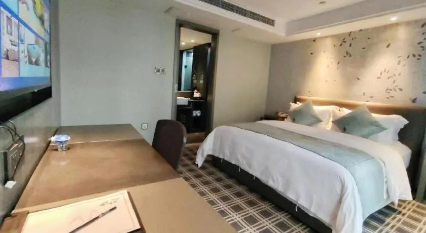 Bed in Yongzhou Chuang Fa Cheng XiaoXiangYi Hotel