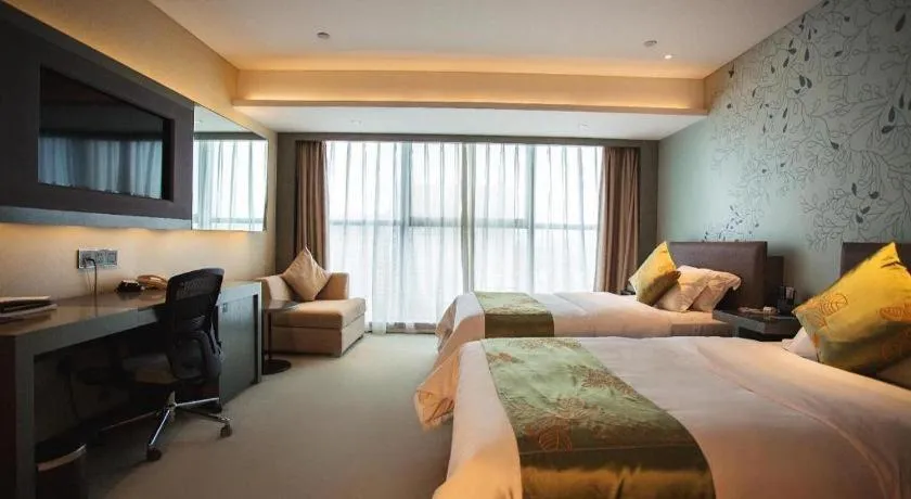 Bed in Yongzhou Chuang Fa Cheng XiaoXiangYi Hotel