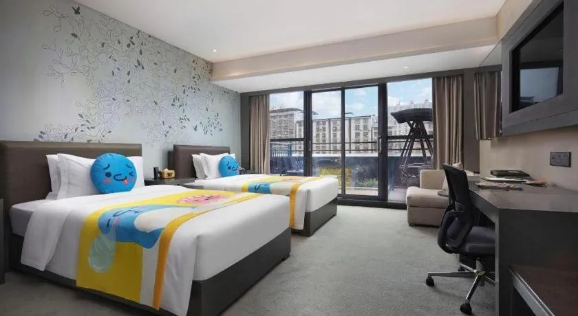 Bed in Yongzhou Chuang Fa Cheng XiaoXiangYi Hotel