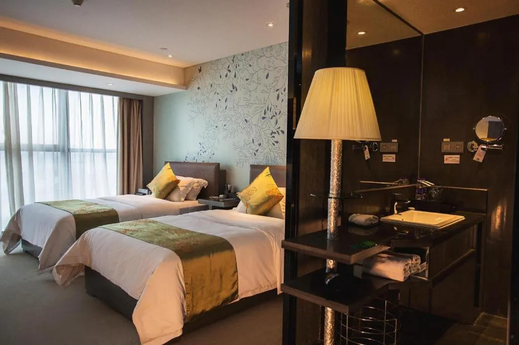 Bed in Yongzhou Chuang Fa Cheng XiaoXiangYi Hotel