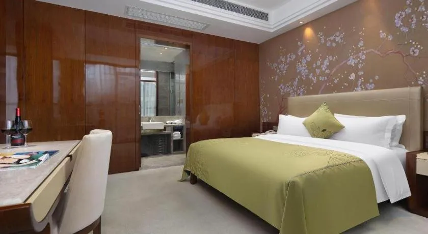 Bed in Yongzhou Chuang Fa Cheng XiaoXiangYi Hotel