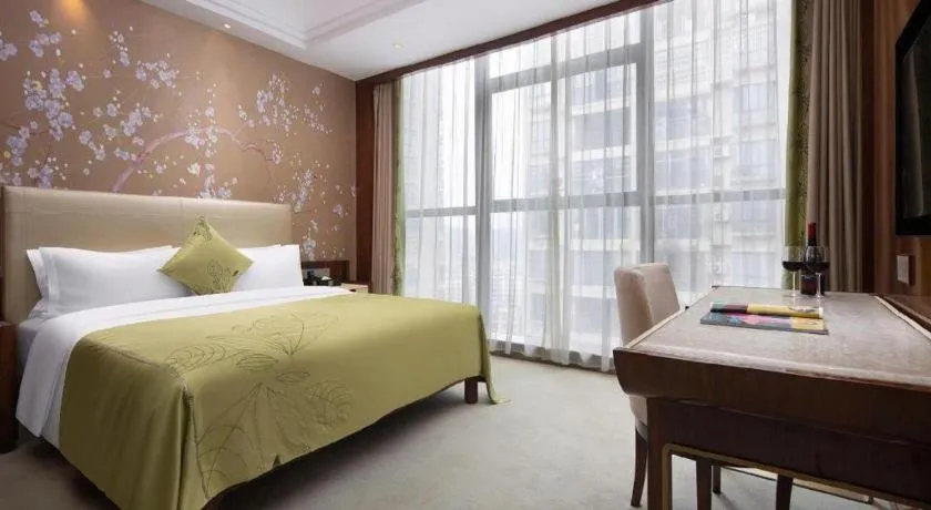 Bed in Yongzhou Chuang Fa Cheng XiaoXiangYi Hotel