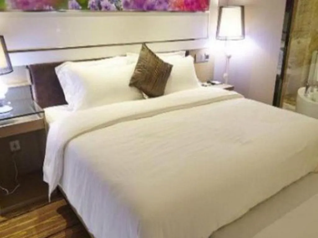 Bed in Lavande Hotel Yantai Train Station Branch