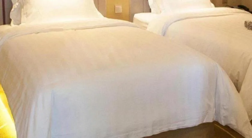 Bed in Lavande Hotel Yantai Train Station Branch