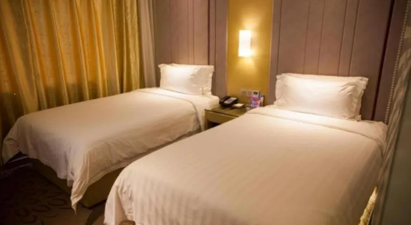 Bed in Lavande Hotel Yantai Train Station Branch