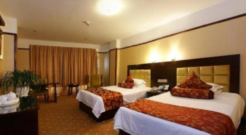 Bed in Lavande Hotel Yantai Train Station Branch