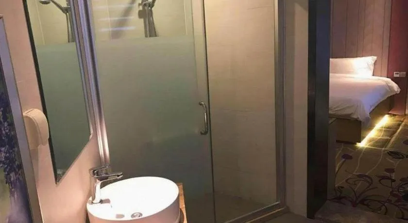 Bed in Lavande Hotel Yantai Train Station Branch