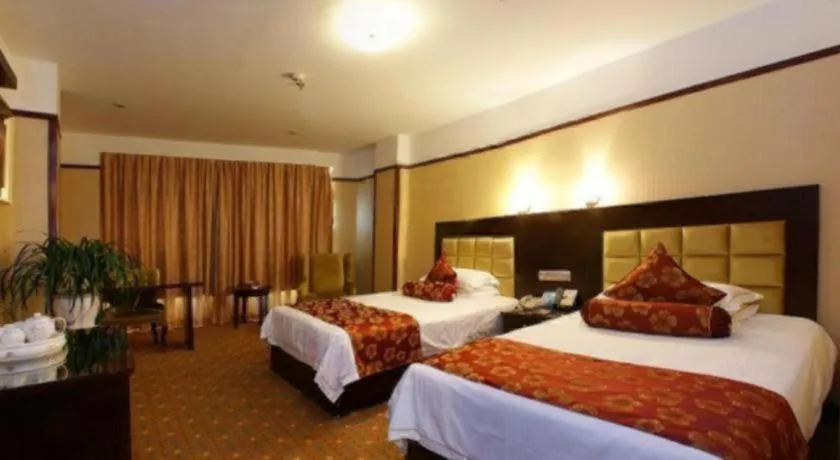 Bed in Lavande Hotel Yantai Train Station Branch