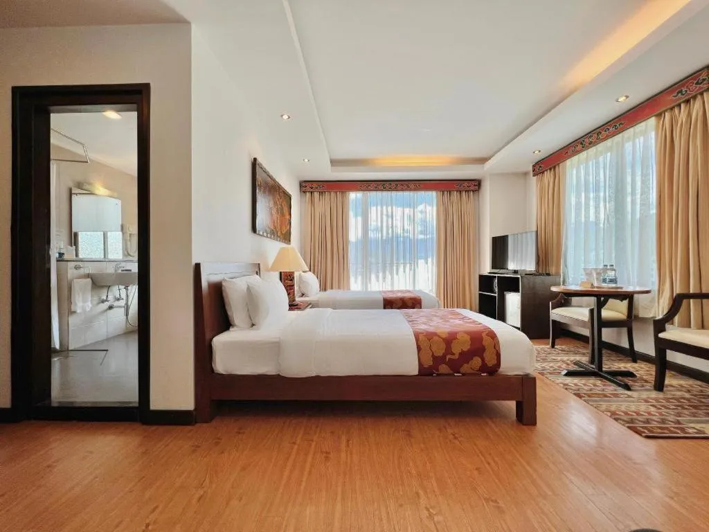 Bed in Khang Residency Thimphu