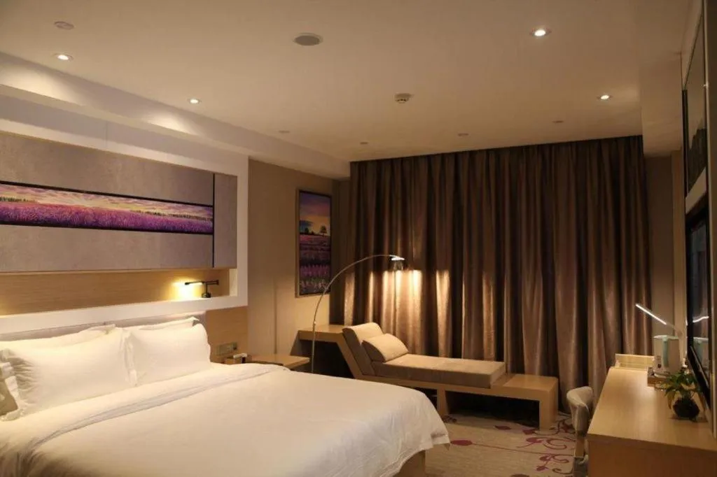 Bed in Lavande Hotel Shijiazhuang Museum Branch