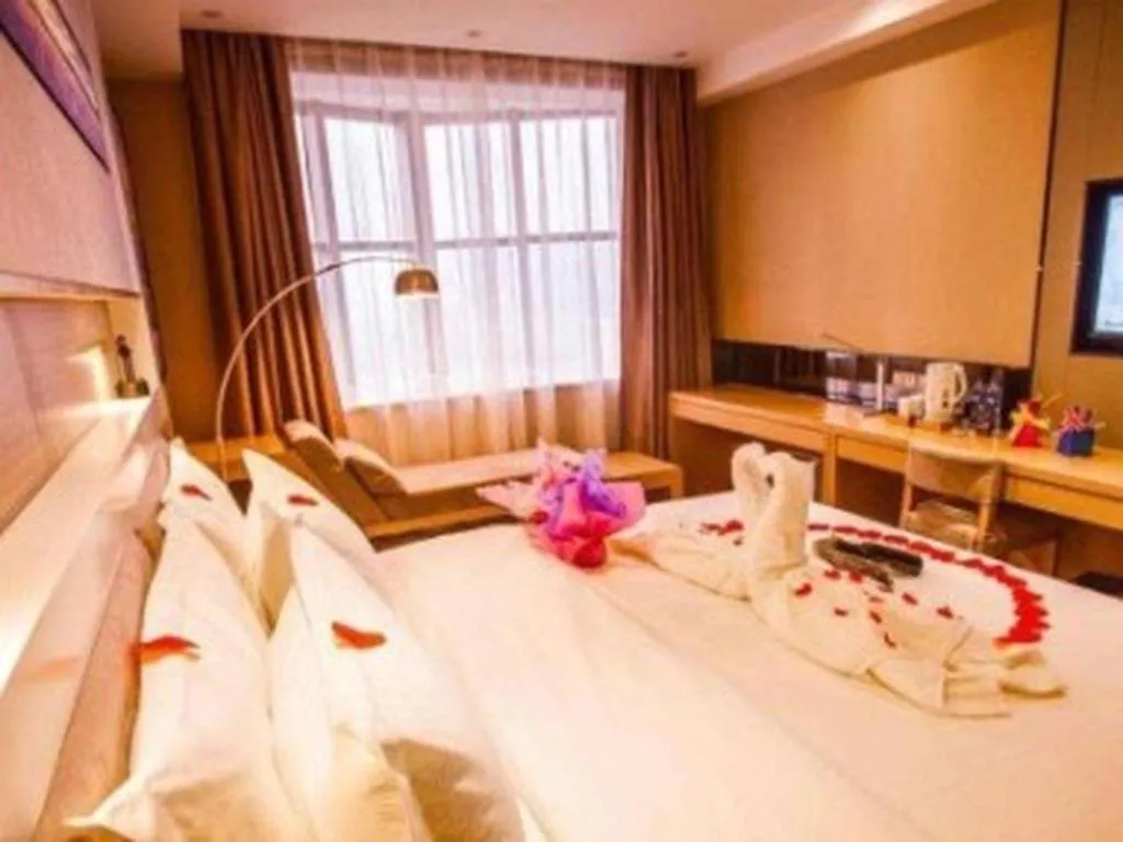 Bed in Lavande Hotel Shijiazhuang Museum Branch