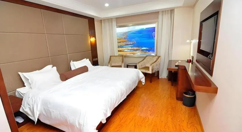 Bed in James Joyce Coffetel Wuxi Taihu Square Subway Station Branch