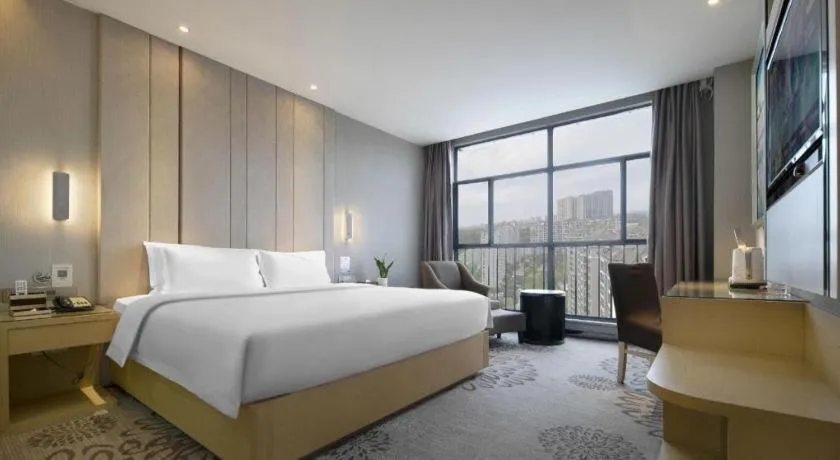 Bed in Lavande Hotel Yichang Railway East Station Branch