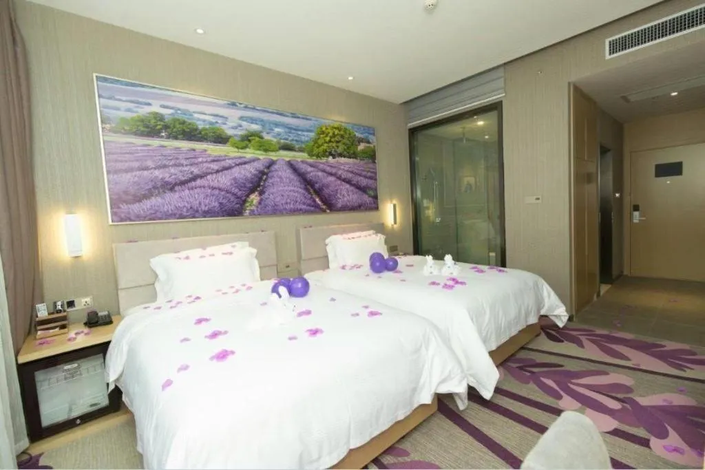 Bed in Lavande Hotel Yichang Railway East Station Branch