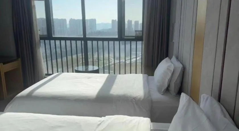 Bed in Lavande Hotel Yichang Railway East Station Branch