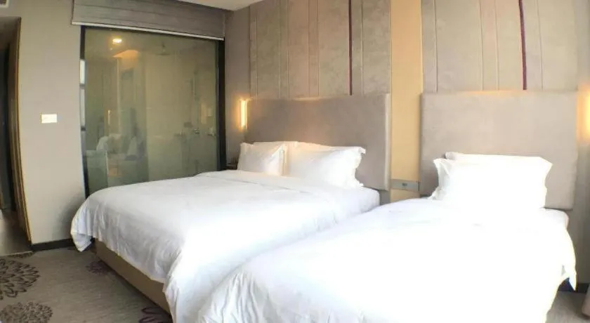 Bed in Lavande Hotel Yichang Railway East Station Branch