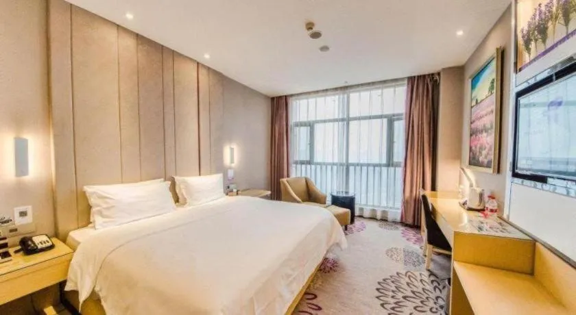 Bed in Lavande Hotel Yichang Railway East Station Branch