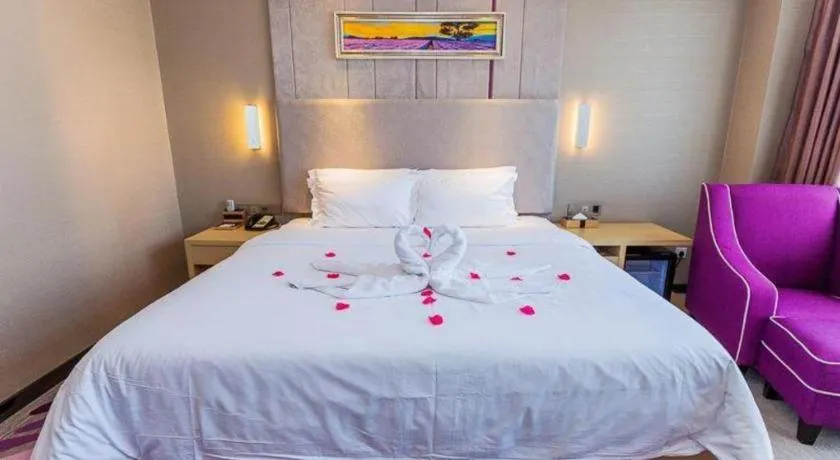 Bed in Lavande Hotel Yichang Railway East Station Branch