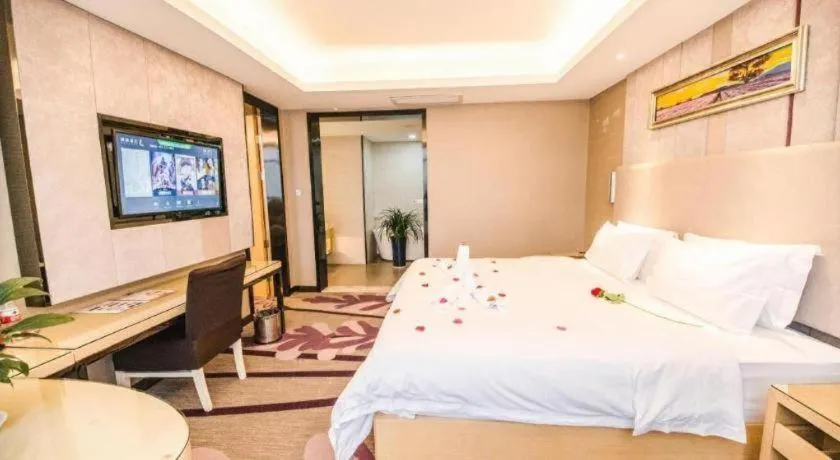 Bed in Lavande Hotel Yichang Railway East Station Branch