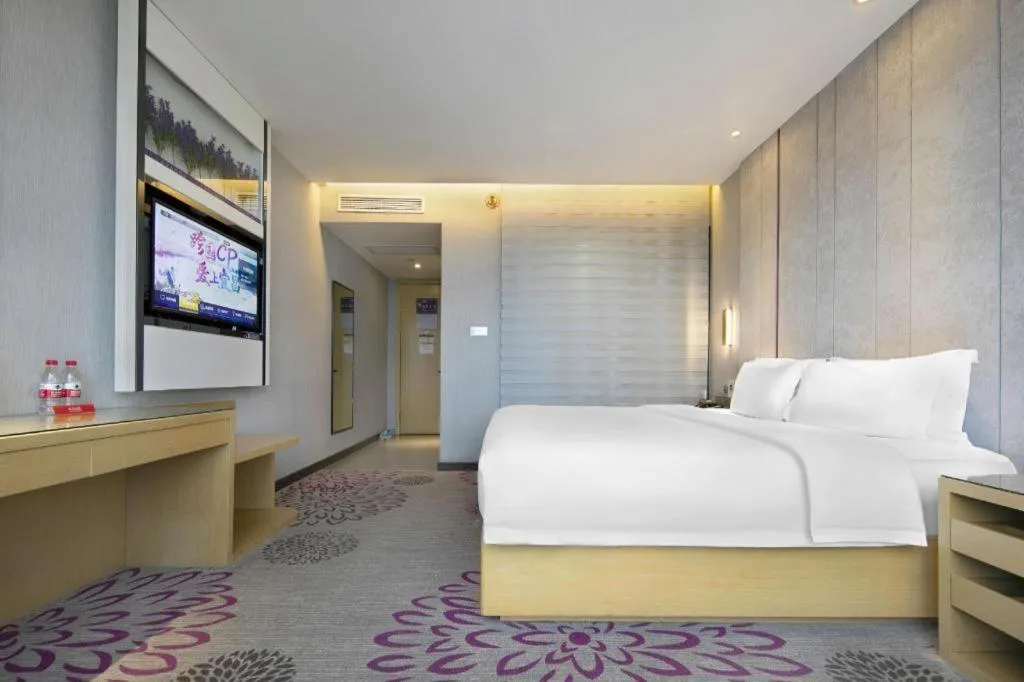 Bed in Lavande Hotel Yichang Railway East Station Branch