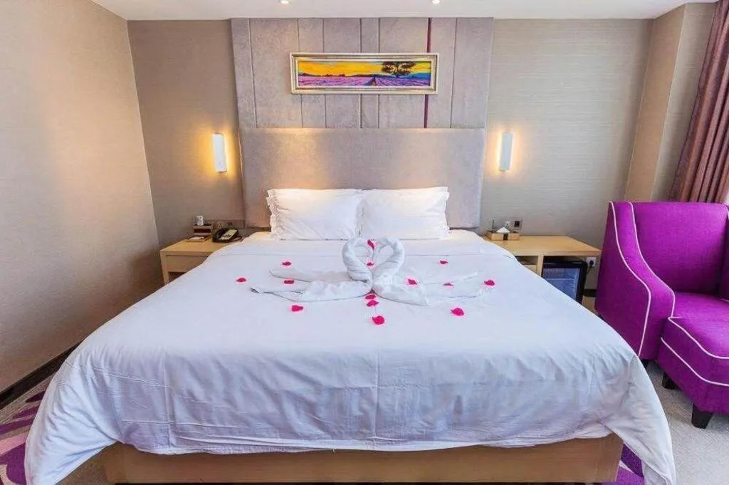 Bed in Lavande Hotel Yichang Railway East Station Branch