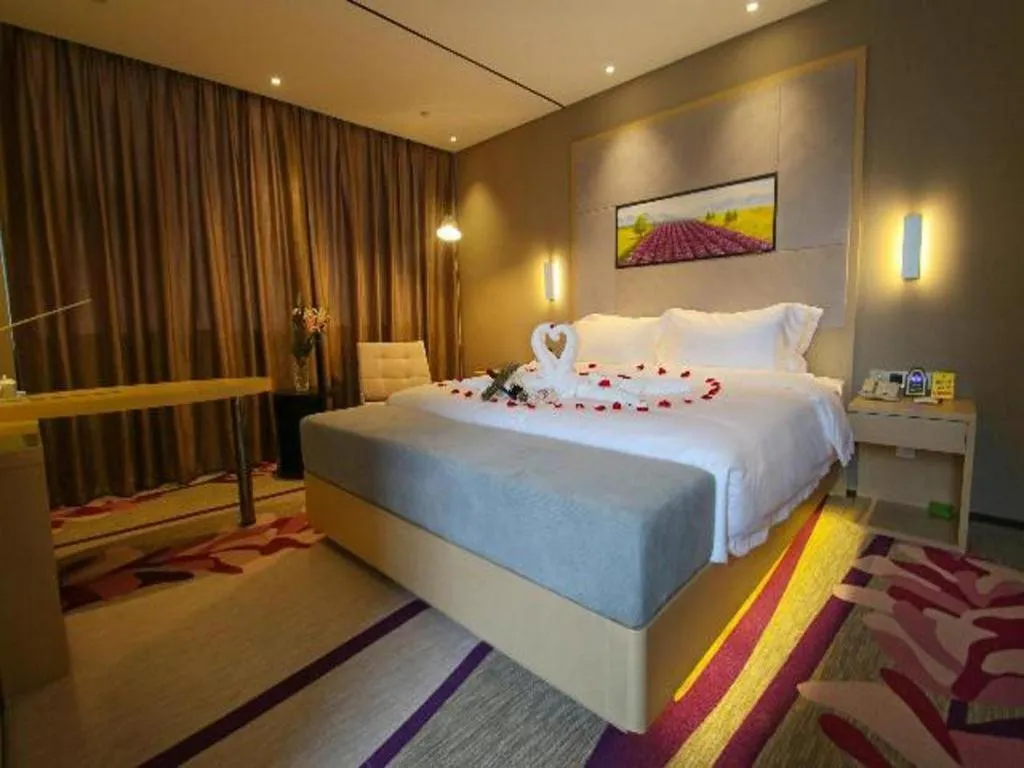 Bed in Lavande Hotel Yichang Railway East Station Branch