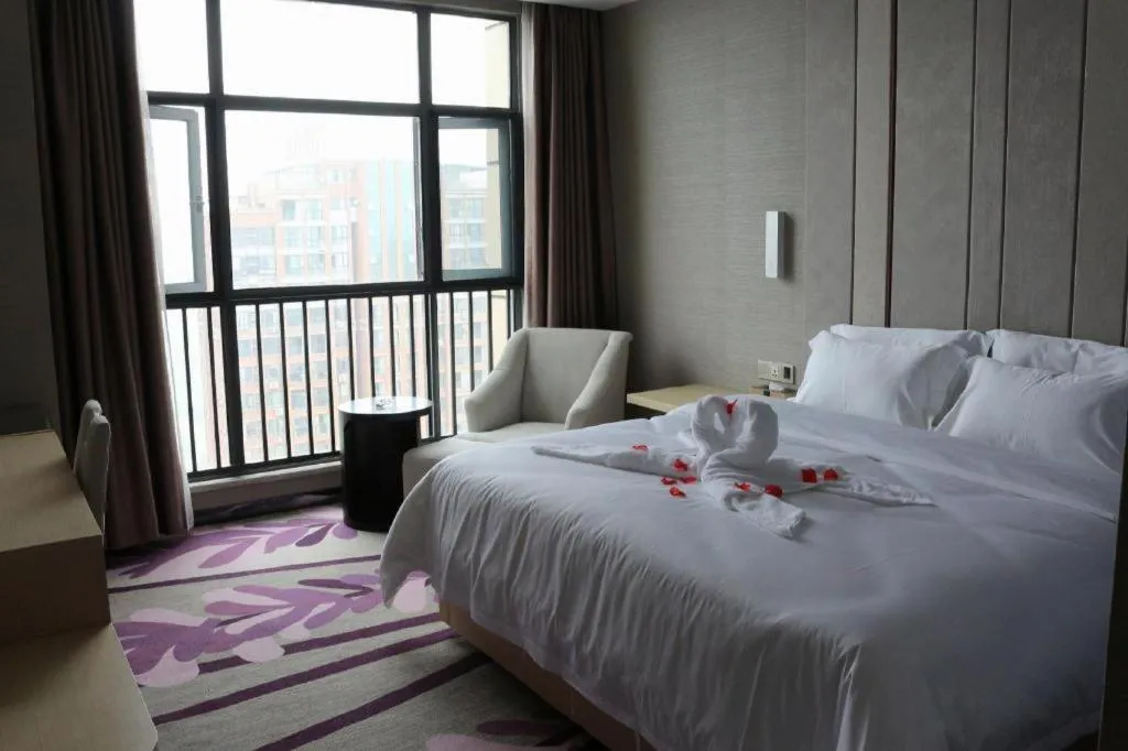 Bed in Lavande Hotel Yichang Railway East Station Branch