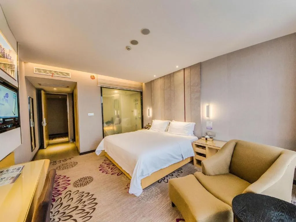 Bed in Lavande Hotel Yichang Railway East Station Branch