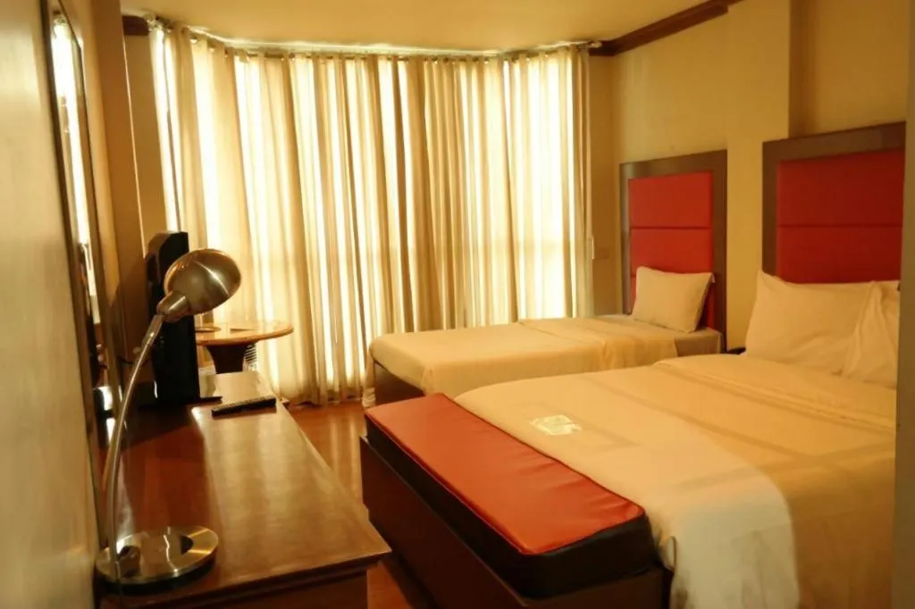 Bed in Chocolate and Berries Hotel