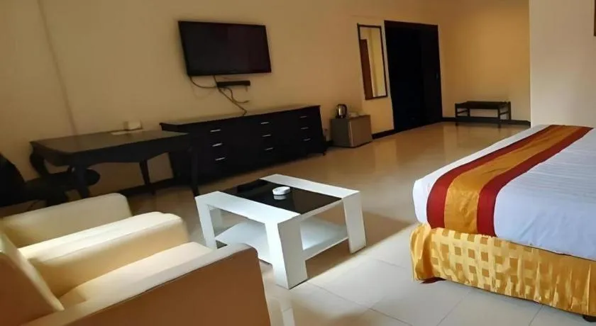 Bed in Grand Hotel Surabaya