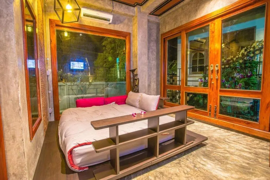 Bed in Theloft boutique nakhonpanom