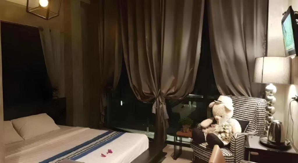 Bed in Theloft boutique nakhonpanom