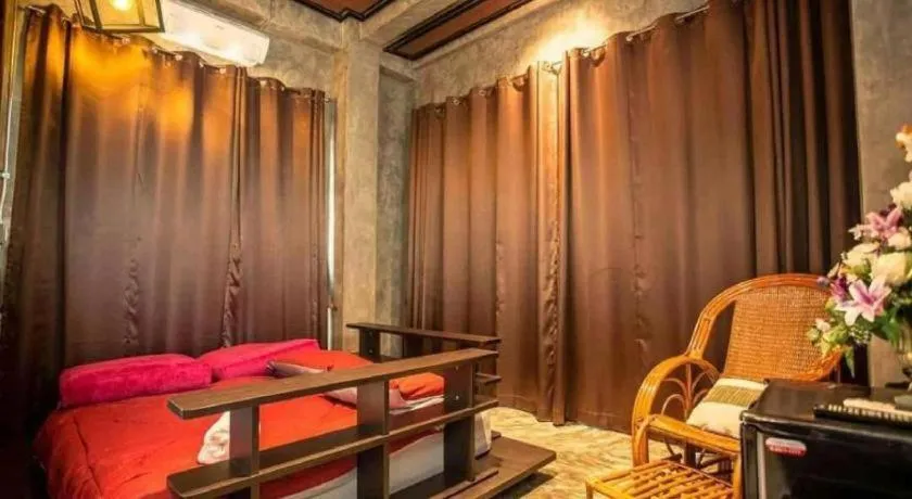 Bed in Theloft boutique nakhonpanom