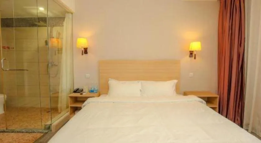 Bed in Pankun Business Hotel