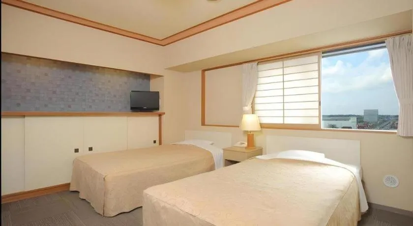 Bed in Hotel Grand Shinonome
