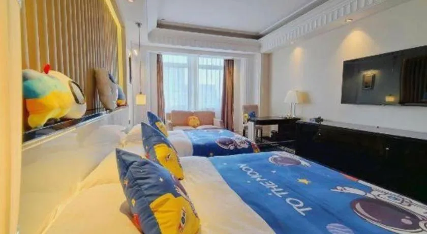 Bed in Tongxiang Inspirock Hotel