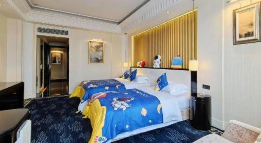 Bed in Tongxiang Inspirock Hotel