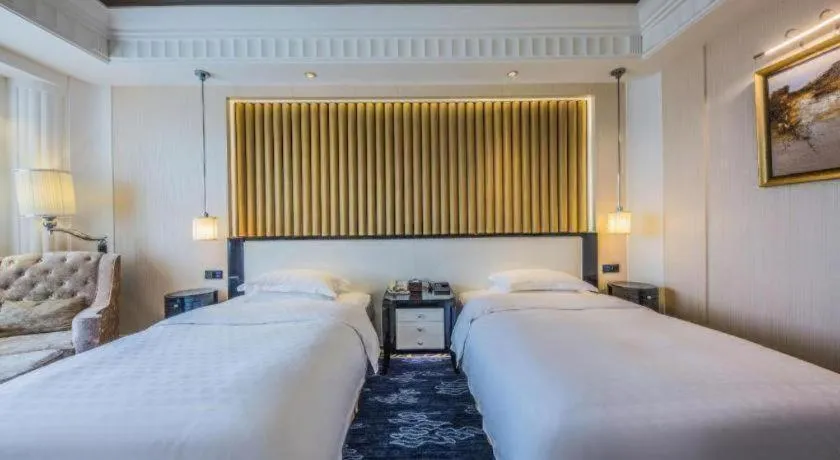 Bed in Tongxiang Inspirock Hotel