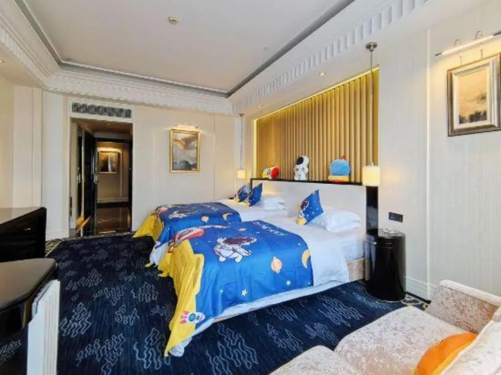Bed in Tongxiang Inspirock Hotel