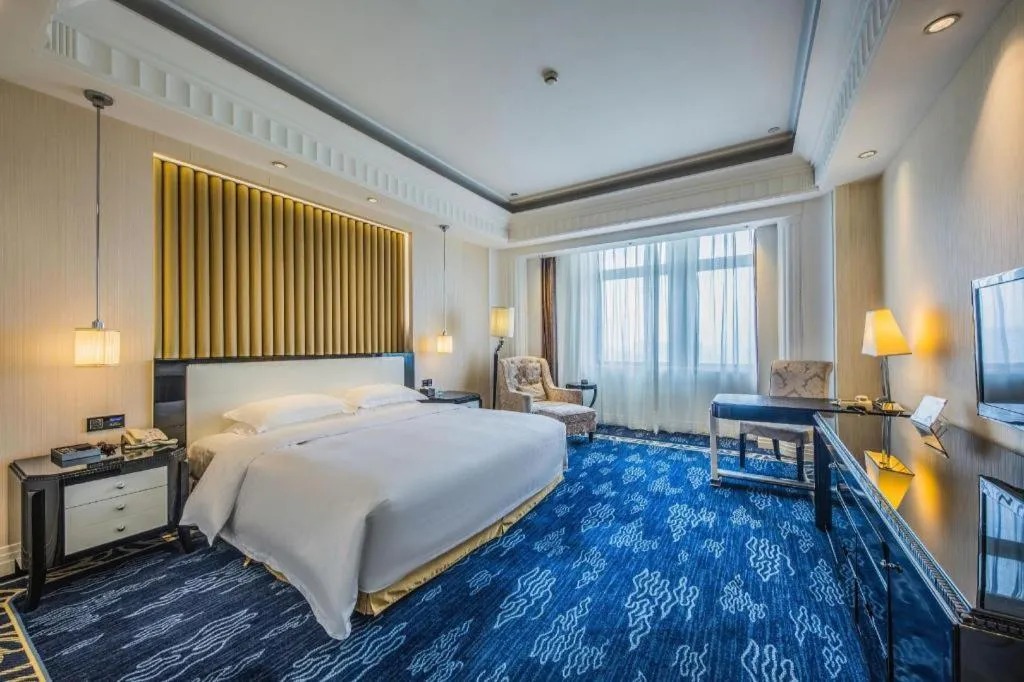 Bed in Tongxiang Inspirock Hotel