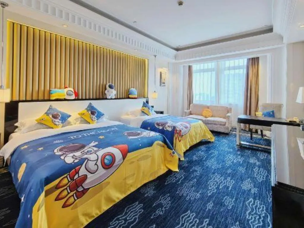 Bed in Tongxiang Inspirock Hotel