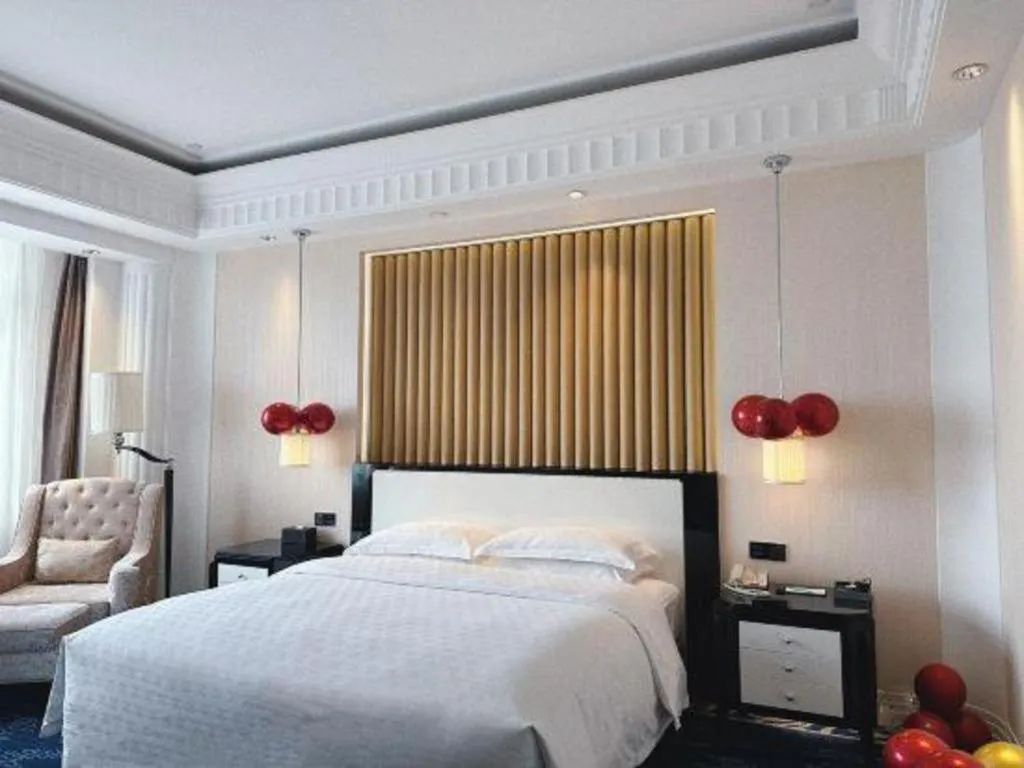 Bed in Tongxiang Inspirock Hotel