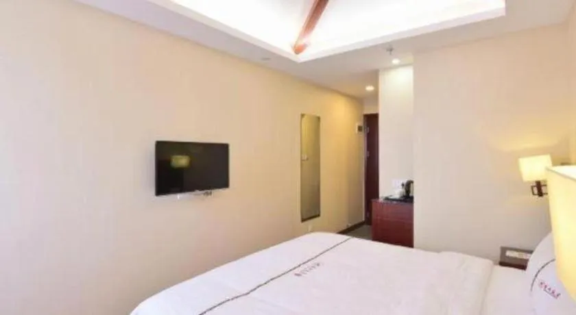 Bed in BOOK PAVILION HOTEL