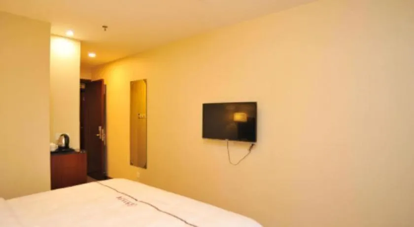 Bed in BOOK PAVILION HOTEL