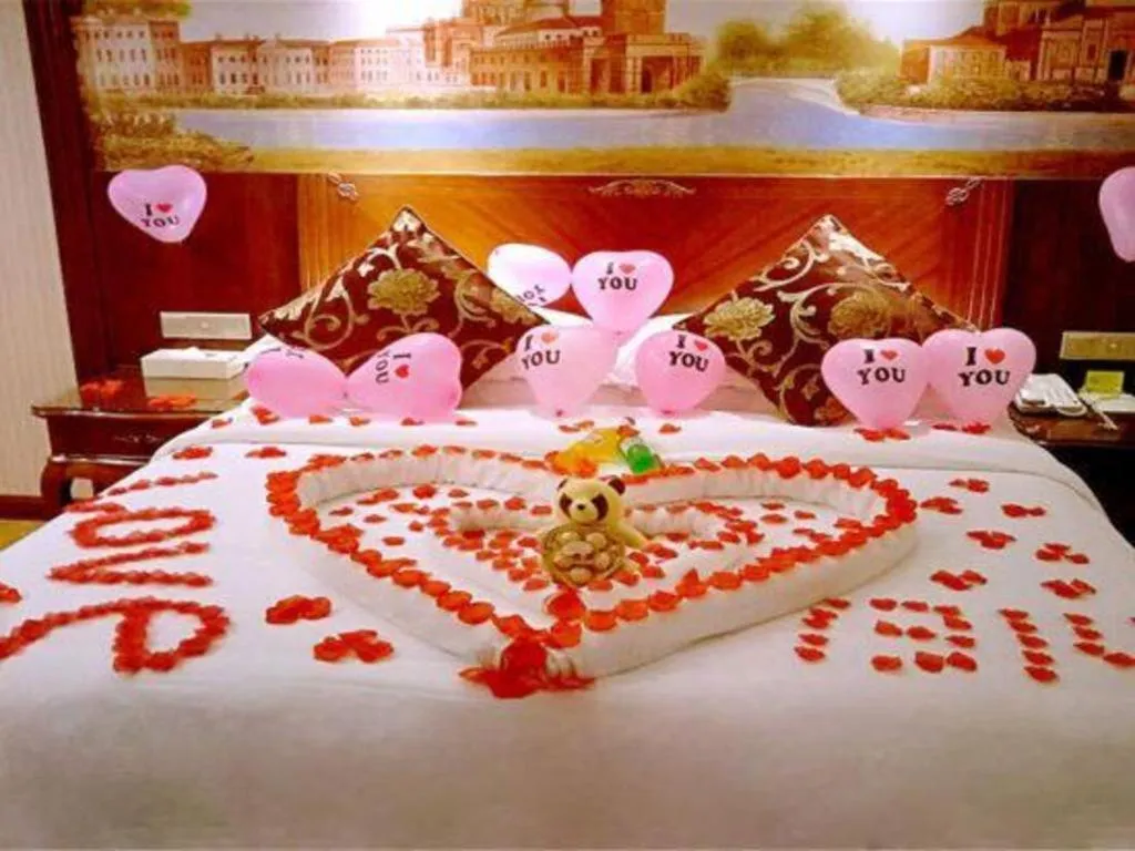 Bed in Vienna International Hotel Nanning Railway Station Mingxiu Road Metro Station