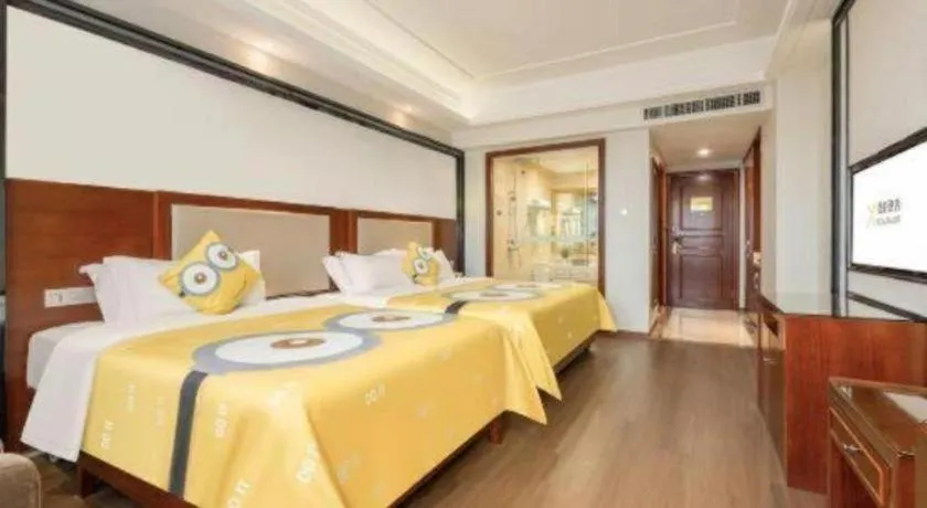 Bed in Vienna International Hotel Nanning Railway Station Mingxiu Road Metro Station