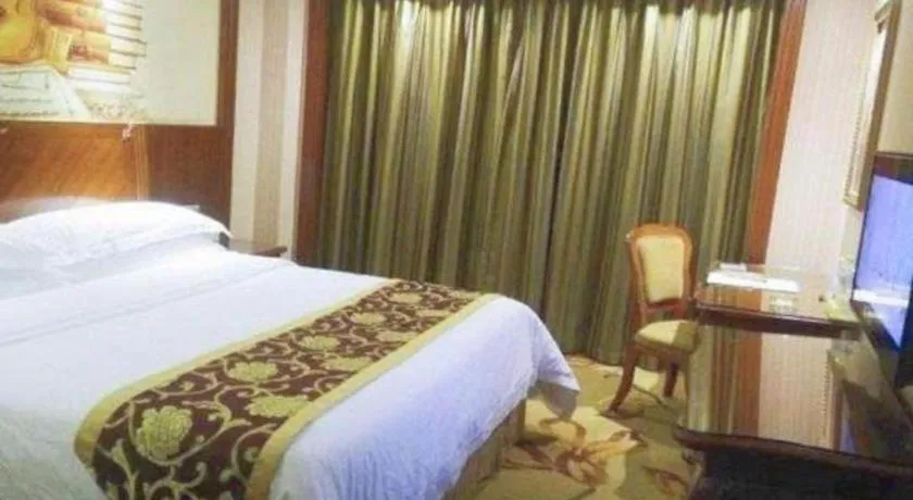 Bed in Vienna International Hotel Nanning Railway Station Mingxiu Road Metro Station