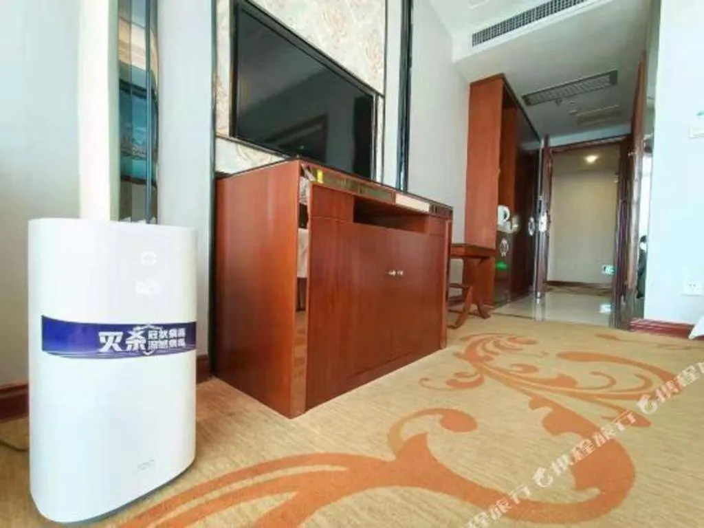 Bed in Vienna International Hotel Nanning Railway Station Mingxiu Road Metro Station